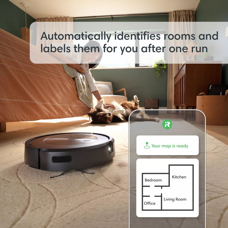 Roomba iRobot j9 Robot Vacuum – Powerful Suction, Pet-Friendly, Smart Mapping, Alexa Compatible