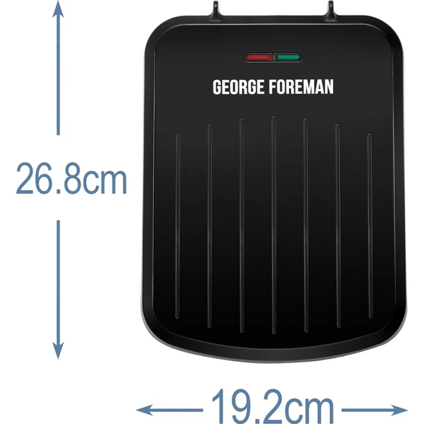 George Foreman Fit Grill - Small 25800 Health Grill - Black